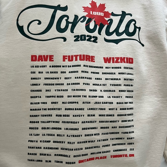 Exclusive Rolling Loud Toronto Hoodie - Picture 4 of 5